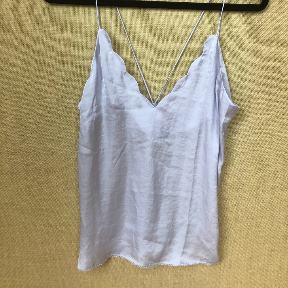 NWT Free People Scalloped Tank